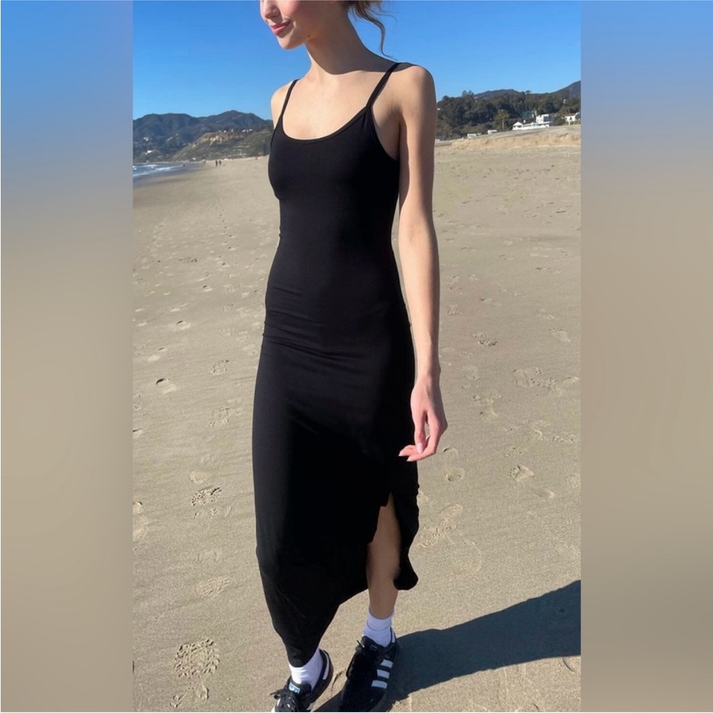 Brandy Melville Black Daniela Maxi Dress